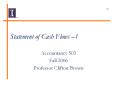Statement of Cash Flows 
