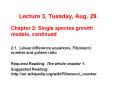 Lecture 3, Tuesday, Aug' 29'