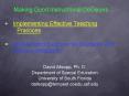 Making Good Instructional Decisions Implementing Effective Teaching Practices Mathematics Success fo