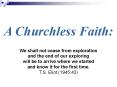 A Churchless Faith: