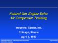Natural Gas Engine Drive Air Compressor Training