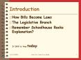 How Bills Become Laws