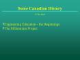 Some Canadian History