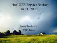 Hot GFE Service Backup Jan 21, 2003