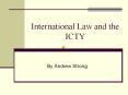 International Law and the ICTY