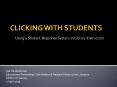 CLICKING WITH STUDENTS
