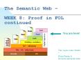 The Semantic Web 