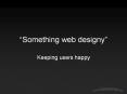 Something web designy