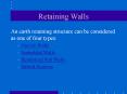 Retaining Walls