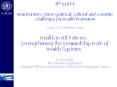 Health in All Policies: Strengthening the Stewardship Role of Health Systems