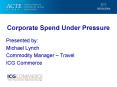 Corporate Spend Under Pressure