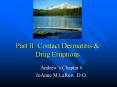 Part II: Contact Dermatitis