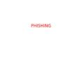 PHISHING