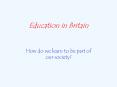 Education in Britain
