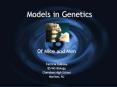Models in Genetics
