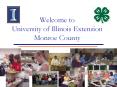 Welcome to University of Illinois Extension Monroe County