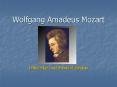 Wolfgang Amadeus Mozart