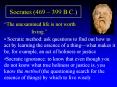 Socrates 469 399 B'C'