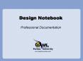 Design Notebook