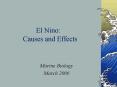 El Nino: Causes and Effects