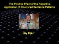 The Positive Effect of the Repetitive Application of Structured Sentence Patterns