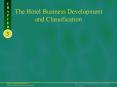 The Hotel Business Development and Classification