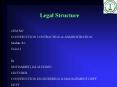 Legal Structure
