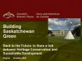 Building Saskatchewan Green