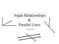 Angle Relationships