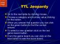 TTL Jeopardy