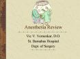 Anesthesia Review