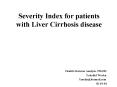 Severity Index for patients with Liver Cirrhosis disease