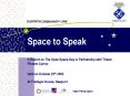 Space to Speak
