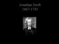 Jonathan Swift 1667-1745