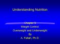Understanding Nutrition