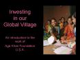 Investing in our Global Village