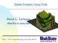 Spatial Analysis Using Grids