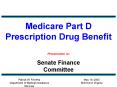 Medicare Part D Prescription Drug Benefit