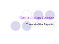Gaius Julius Caesar