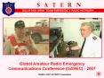 Global Amateur Radio Emergency Communications Conference GAREC 2007