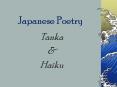 Japanese Poetry