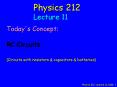 Physics 212 Lecture 11, Slide 1