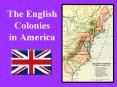 The English Colonies in America