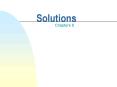 Solutions