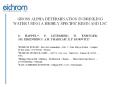 GROSS ALPHA DETERMINATION IN DRINKING WATER USING A HIGHLY SPECIFIC RESIN AND LSC