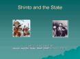 Shinto and the State
