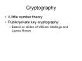 Cryptography