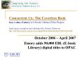Concurrent 1A: The Coverless Book Kim Collins, Emorys EBook Library Pilot Project final report compi