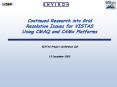 Continued Research into Grid Resolution Issues for VISTAS  Using CMAQ and CAMx Platforms