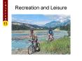 Recreation and Leisure
